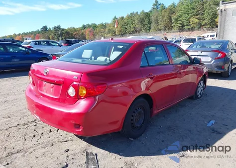 2010 Toyota Corolla Le из США, поврежденный, VIN 2T1BU4EE0AC284486